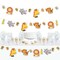 Big Dot of Happiness Funfari - Fun Safari Jungle - Baby Shower or Birthday Party DIY Decorations - Clothespin Garland Banner - 44 Pieces